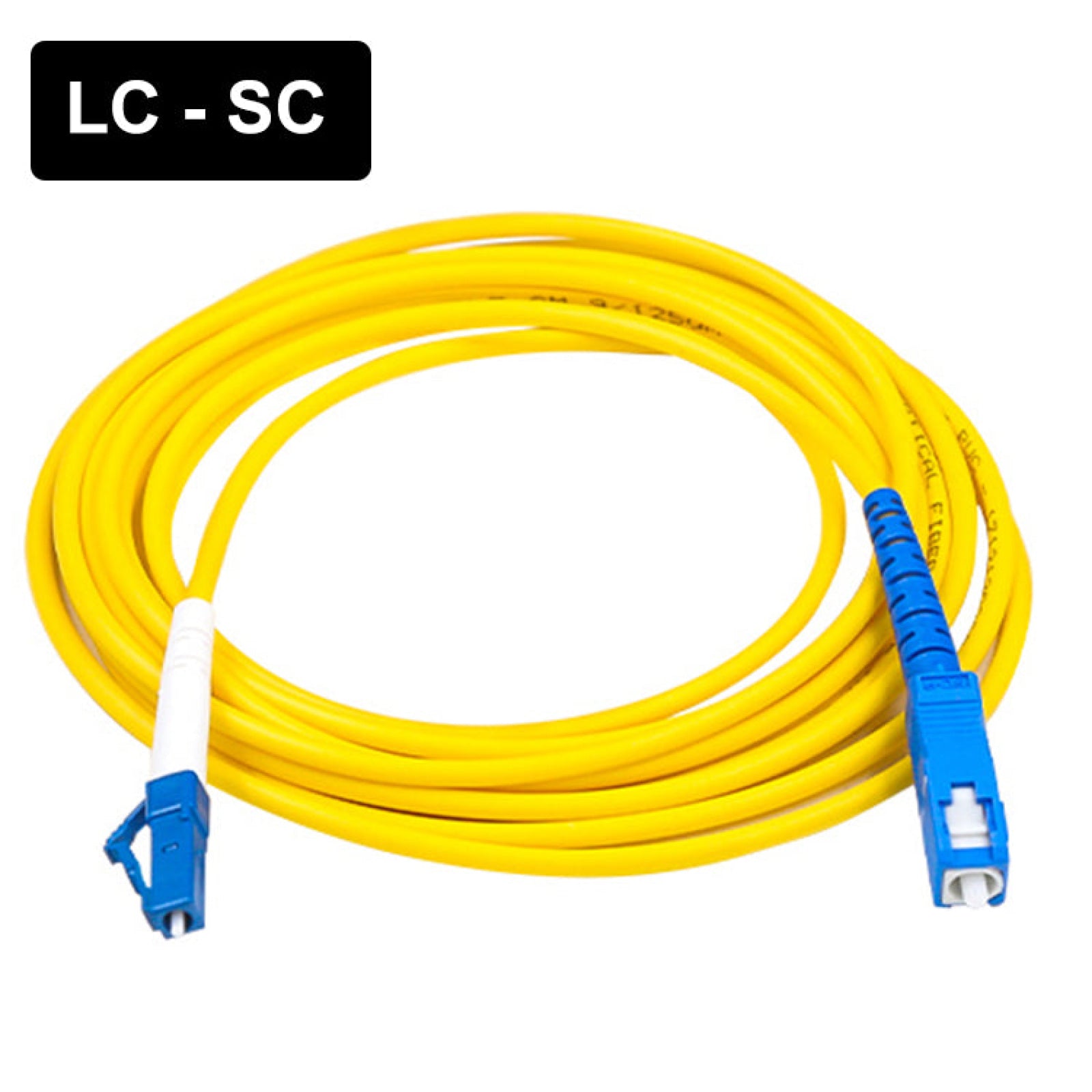 3M - Singlemode Simplex Fiber Optic Cable (9/125) Lc To Sc Patch Cord Single Mode