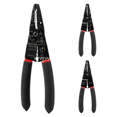 7 In 1 Wire Stripper Cutter Stripping Tool - 8 Inch Multi-Function Hand Crimping Plier