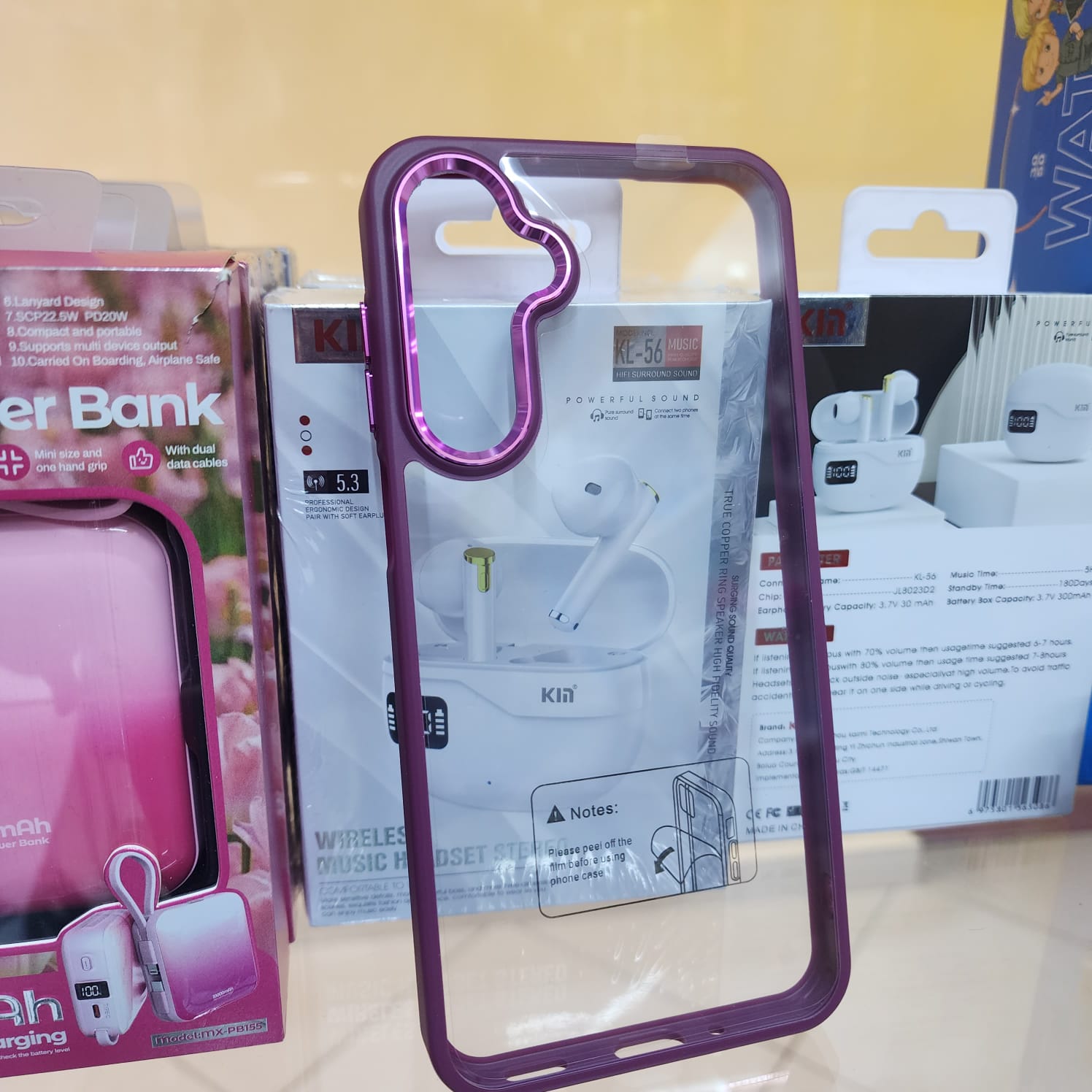 Samsung galaxy A24 transparent protective cases