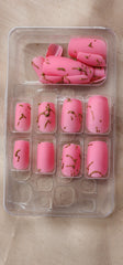Stick on nails ladies design 1