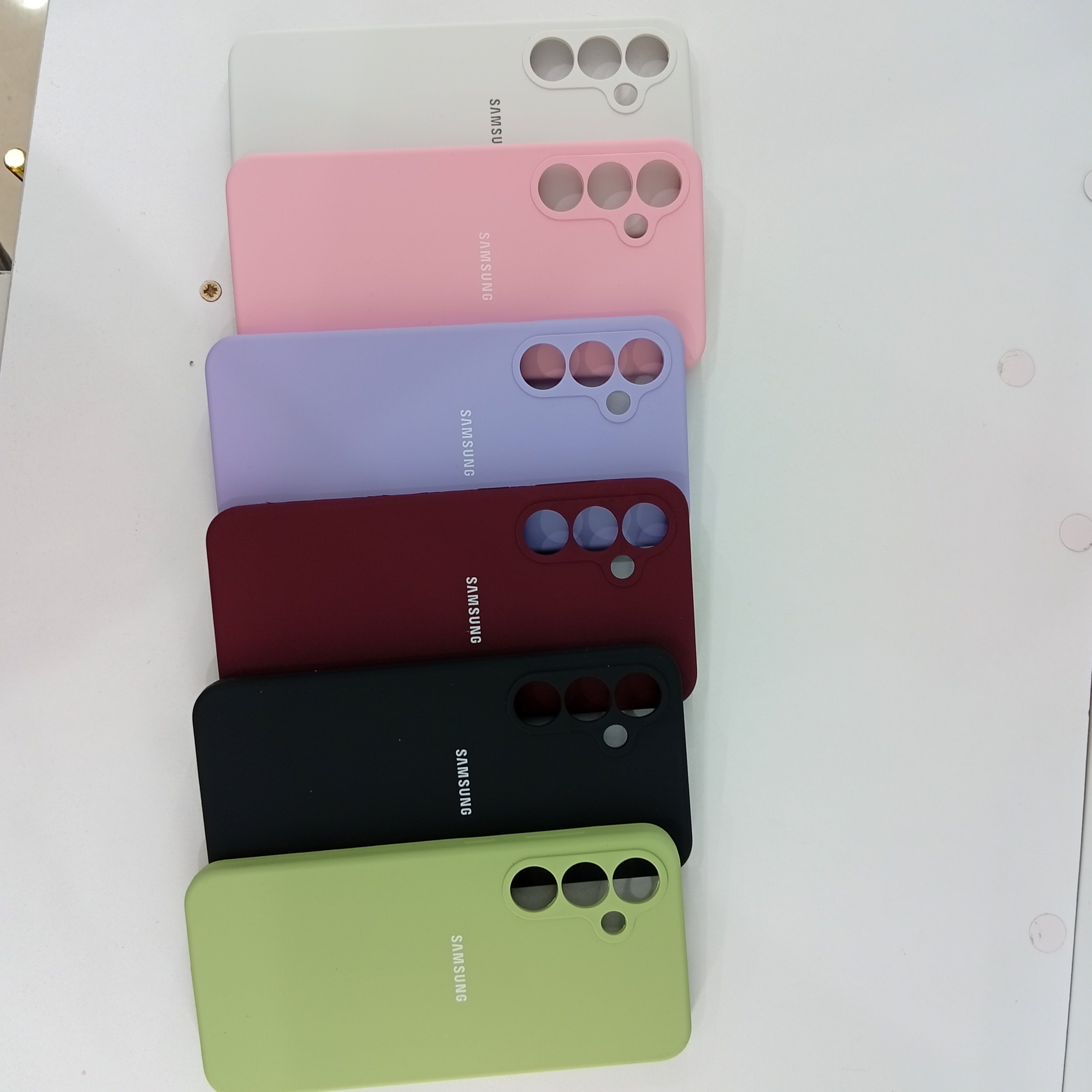 Samsung S24 FE silicone phone case cover