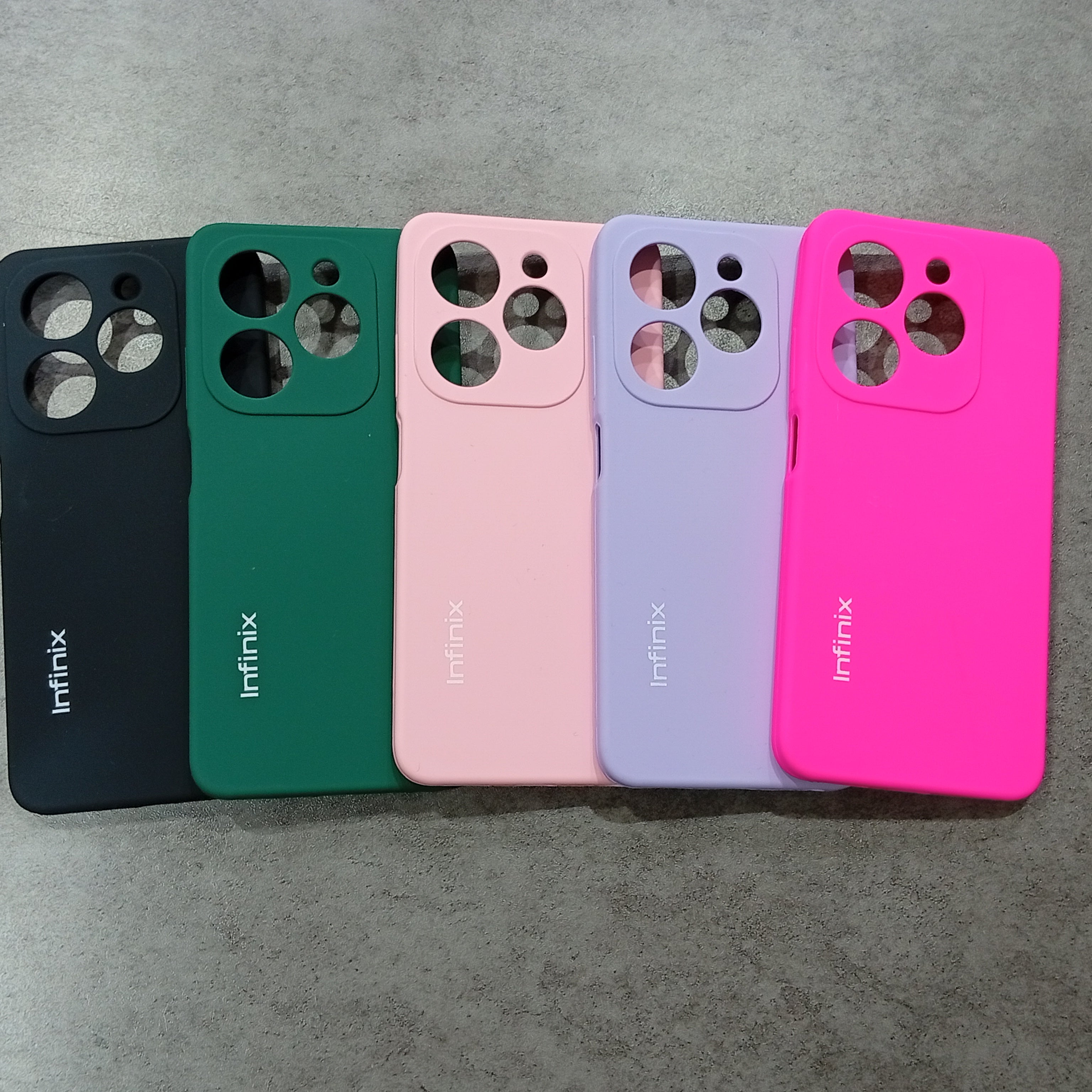 Infinix hot 40 i silicone phone case cover
