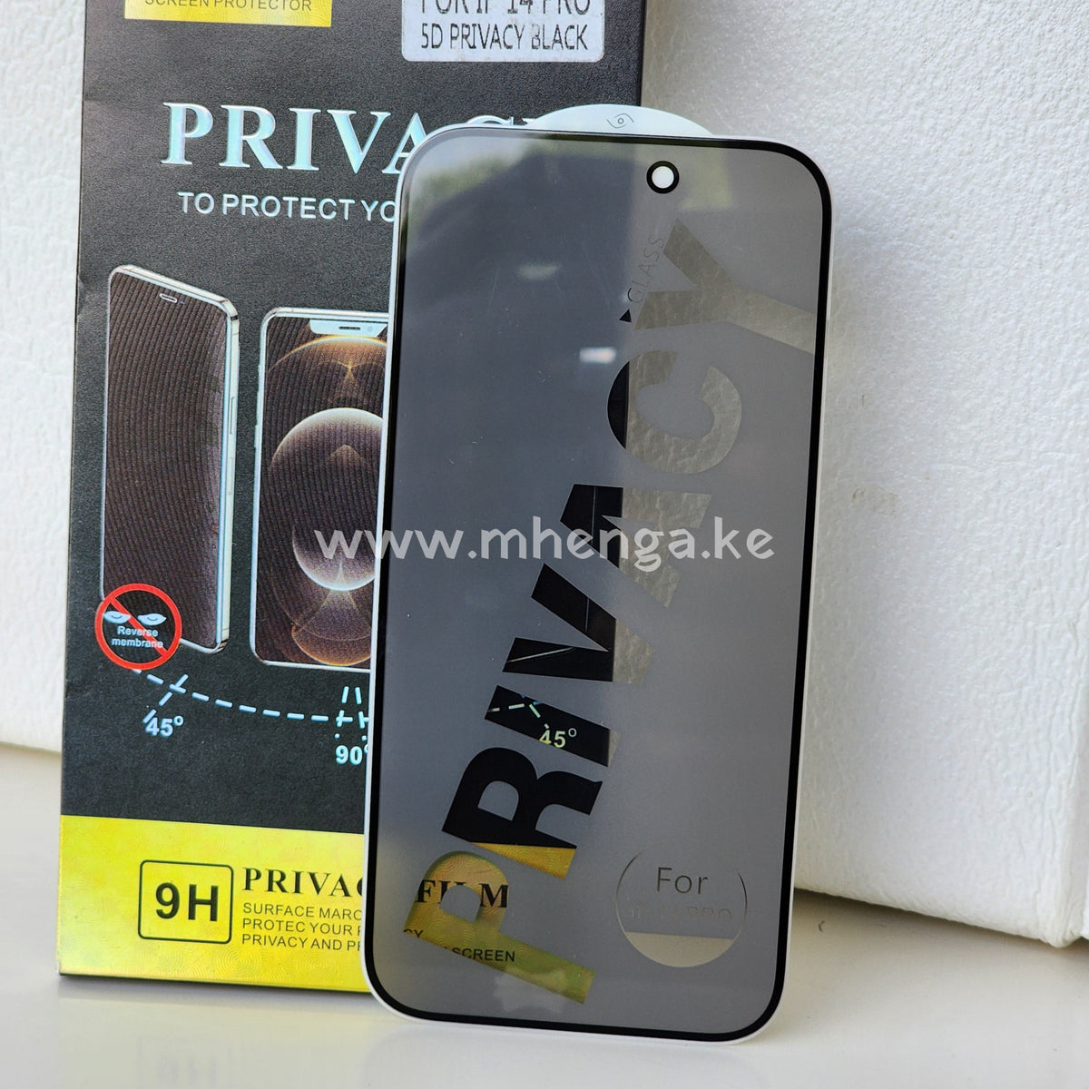 Screen Protector Glass 9H Privacy For Iphone 14 Pro / Iphone