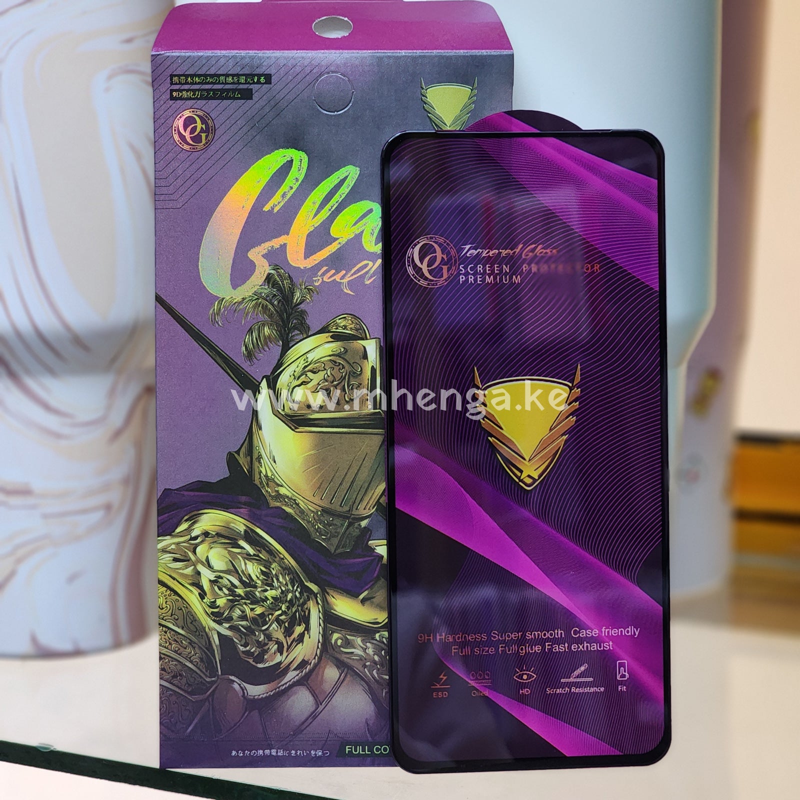 Tecno Spark 20 Glass Protector Full Glue 9H Screen Protectors